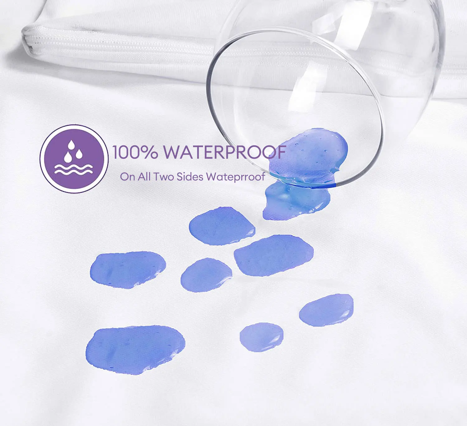 Protector de colchón para cuna, funda de colchón suave e impermeable, lavable, antiácaros, 1 ud.