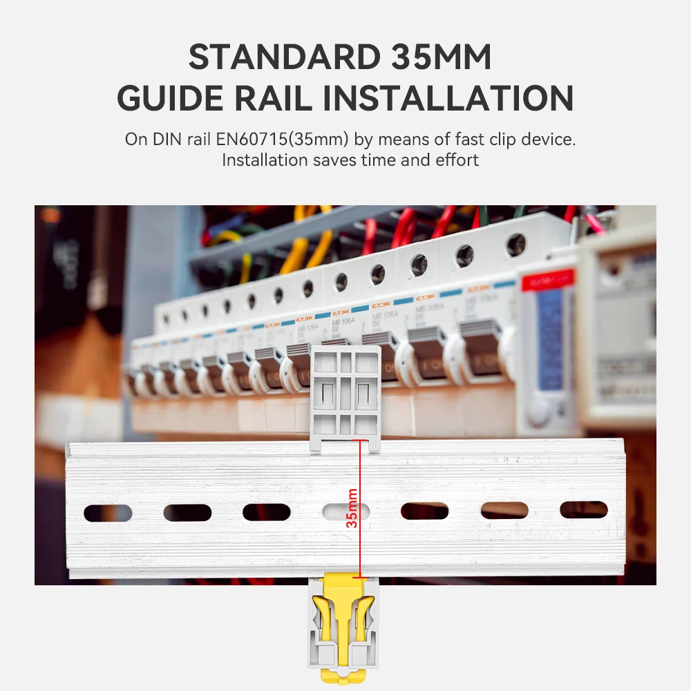 ETEK-contator de CA Modular para el hogar, carril Din, 220v, monofásico, 2P, 2no, 2nc, 1no, 1nc, 25A, 20A, 16A, para automatización EKMF