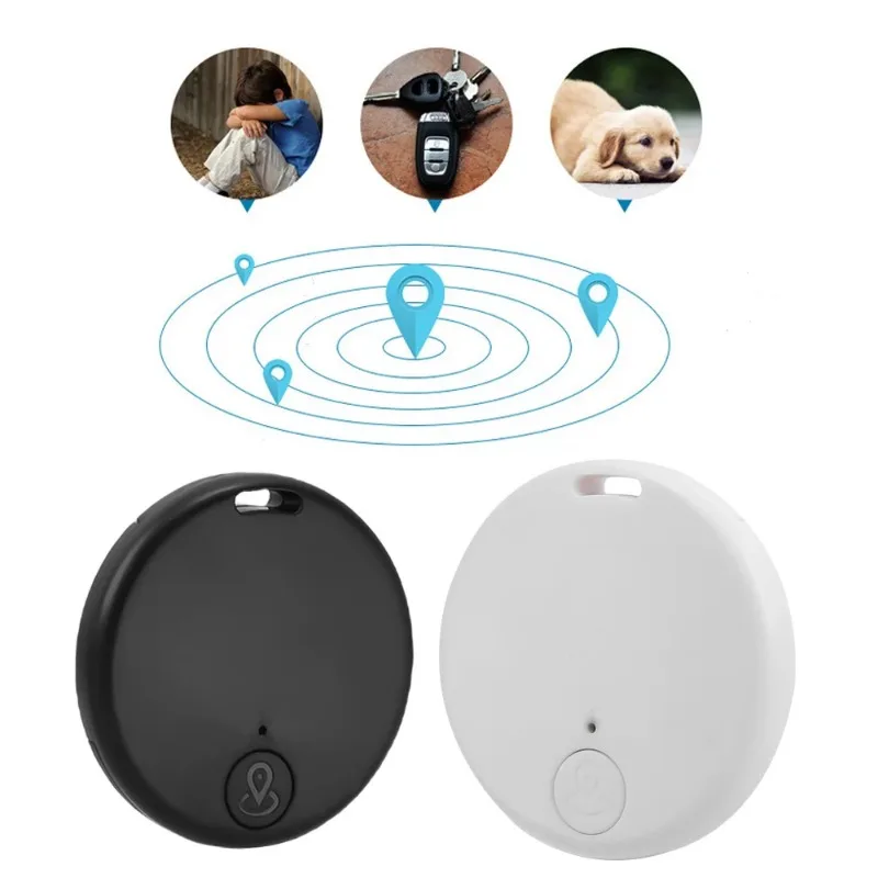 Bluetooth Anti-loss Device GPS Tracker Key Tag Tracker Pet Kids Bag Bike Wallet Tracking for IOS Android Finder Locator Device