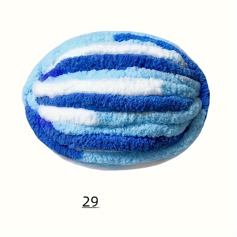 250 グラム/ボールマルチカラーシェニール糸ニットとかぎ針編みブランケットクッション分厚い太いラインソフト暖かいかぎ針編み糸スカーフライン