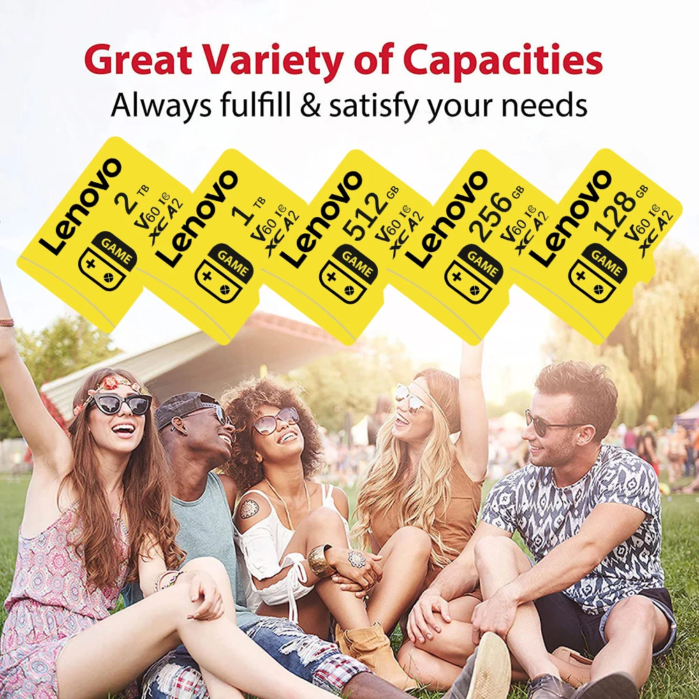 Lenovo 2TB Micro TF sd Card memory card microSDXC For Nintendo Switch game Storage128GB Up to100Mb/s 512GB Switch Memory Card