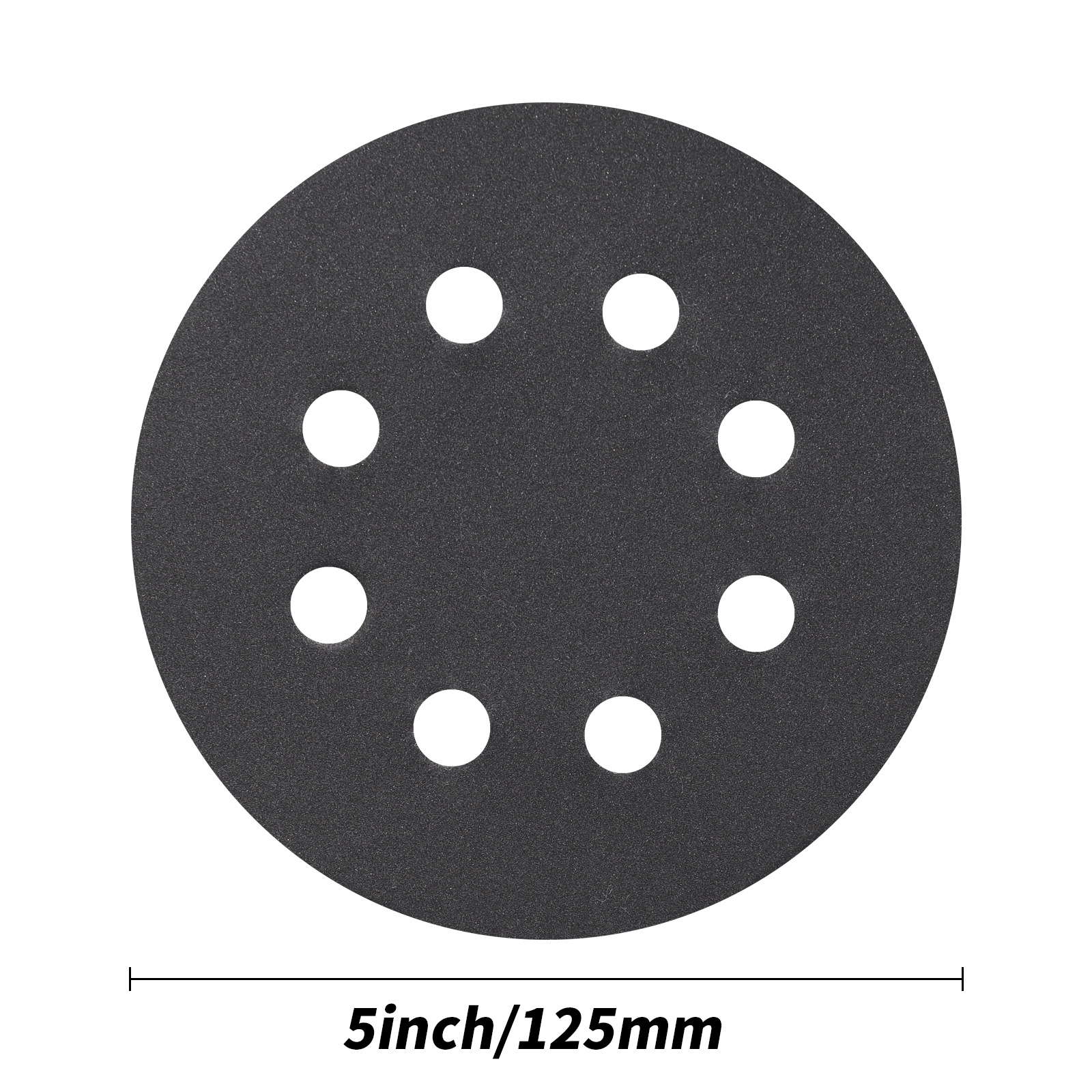 125mm 8 Hole Wet Dry Sanding Disc Universal SandPaper Car Metal Woodworking Polished Tools Accessories Polishing Abrasive Discs