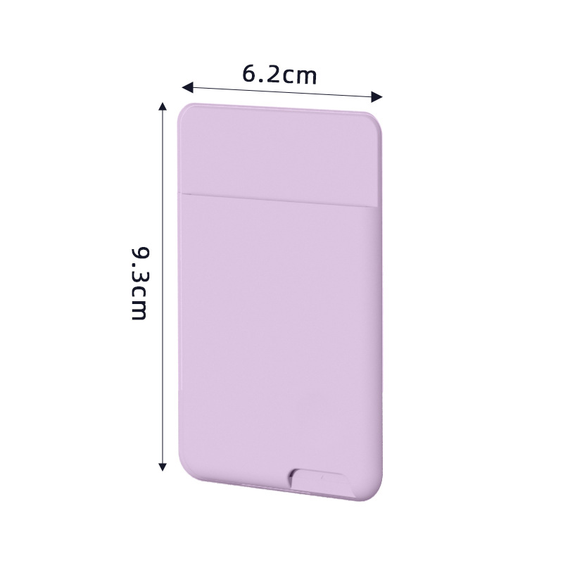 3 メートル電話財布ケースカードホルダー自己粘着シリコンポケットスティック ID 銀行クレジットカード収納カードホルダーバッグアクセサリー