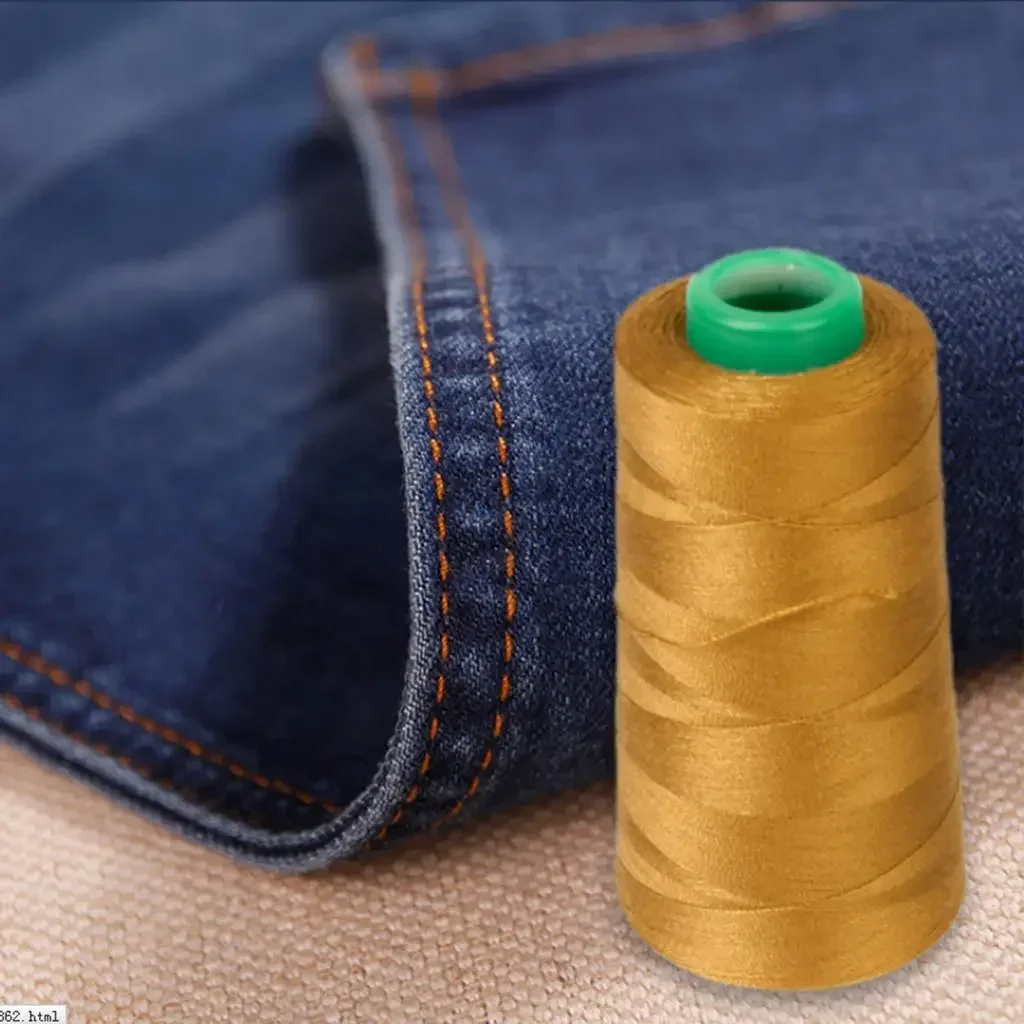 3000 Yards Nähen Starker Polyesterfaden 20S/2 Polsterung Leinwand Wandteppich Hosen Schuhe Lederhandwerk Accs