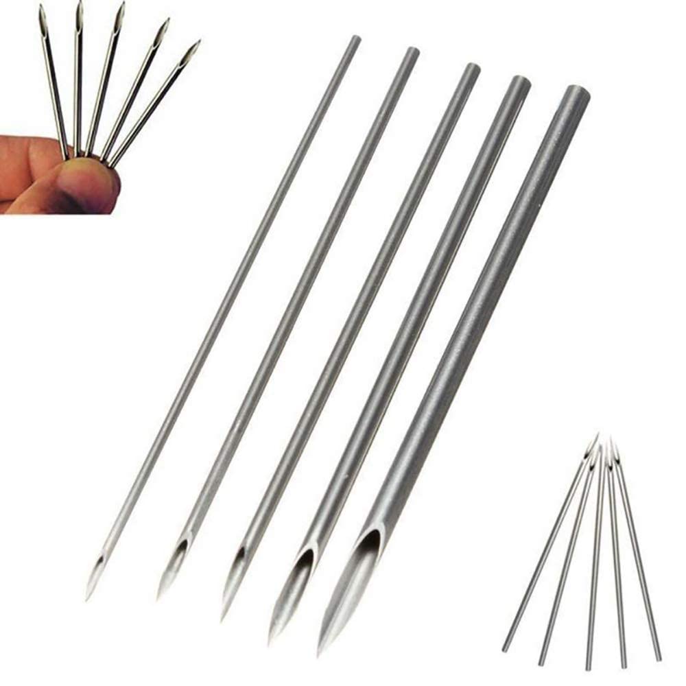 12G 14G 16G 18G 20G 5/10/30/50pcs Piercing Needles Disposable Body Piercing Needles Ear Nose Navel Nipple Piercing Piercing Kits