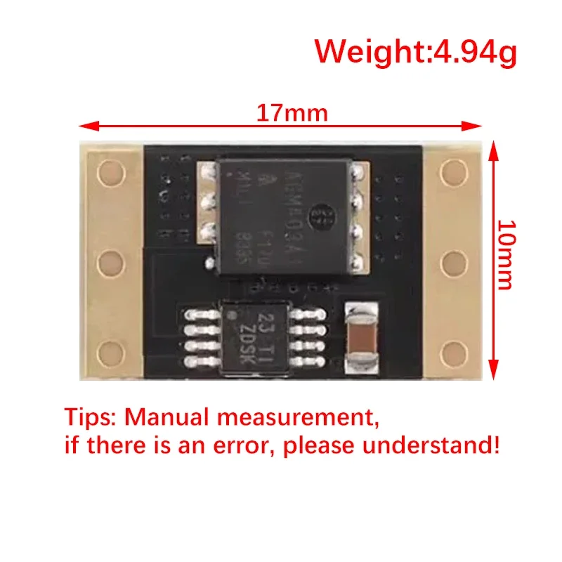 Módulo de diodo Ideal XL74610, Chip dedicado LM74610 para simular la placa rectificadora de simulación, 1,5 V-36V, 0mA, 15A/30A