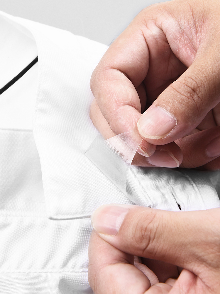 Shirt Collar Stiffener Adhesive Collar Stand Shirt Collar Pads Corner Preventing Roll  Tools Fashionable Accessory