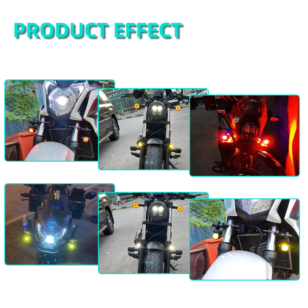 Motorcycle light Motorbike Off-road Front Auxiliary Super Bright Driving Led Light Headlight For BMW R 1200GS R1250GS