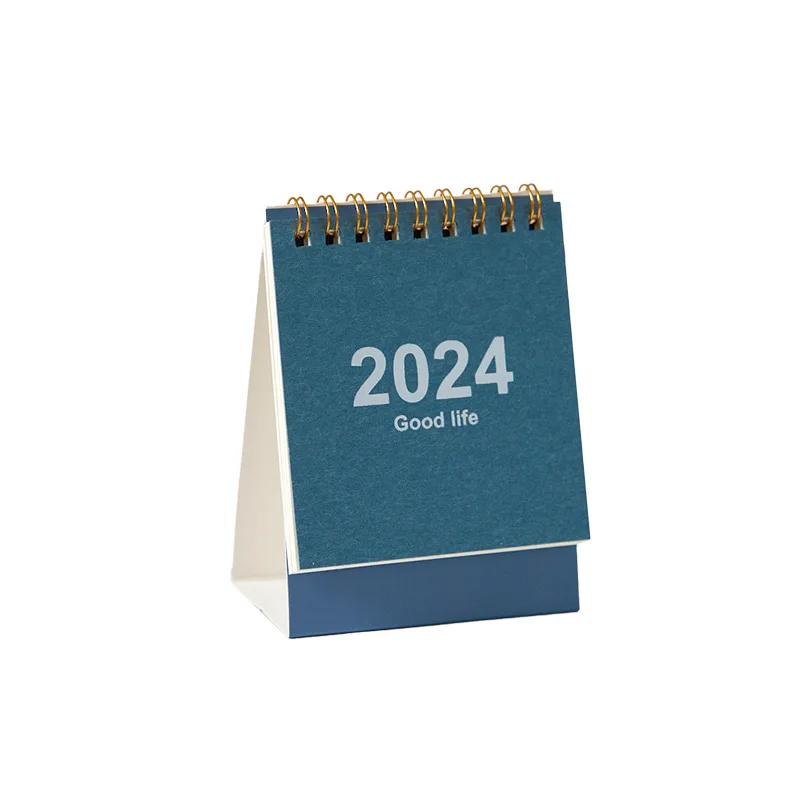2025 English Mini Desk Calendar Creative Office Decoration Desktop Calendar Daily Memo Calendar Learning Planner