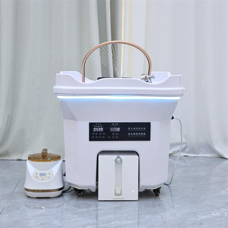 2025 Head Spa Bed Shampoo Stoel Haarshampoo Salonmeubilair Terugspoeling Draagbare schoonheidssalon Massage Spa-apparatuur te koop