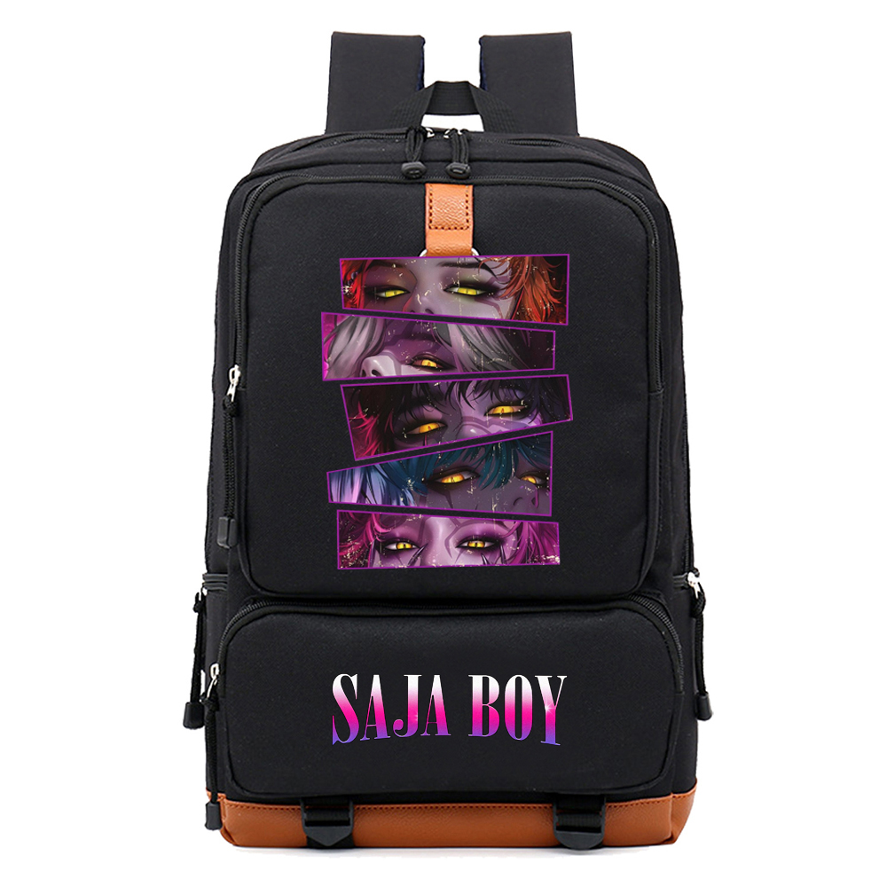 Kpop Demon Hunter Saja Boy Schoolbag Backpack Laptop Teens Student Book Bag Gift
