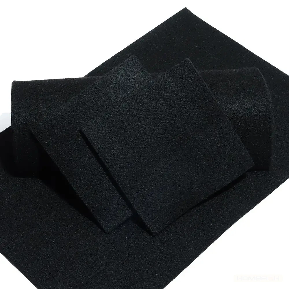FHD Fireproof Pad Black Welding Protective Blanket Insulation Pad High Temperature Working Pad Multiple Sizes Fireproof Durable
