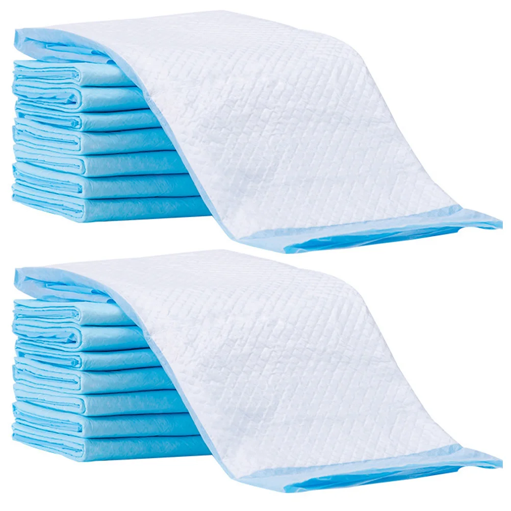 Almohadilla de cama para pañales de bebé, alfombrillas para cambiar pañales de recién nacido, impermeables, desechables, tela no tejida, regalos de ducha para recién nacidos, 20 piezas
