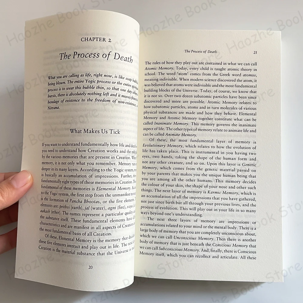 Muerte; Una historia interior: un libro para todo lo que se molere, libro espiritual de autoayuda en inglés, bolsillo