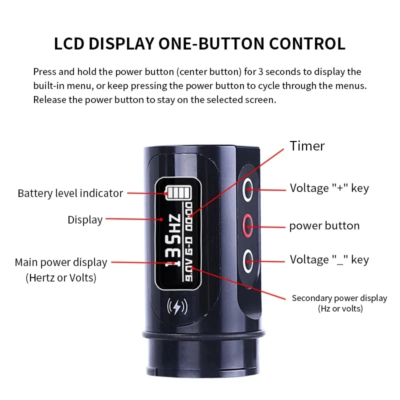 FLUK MAX Tattoo Machine  Pen 2400mAh Battery 3.5mm/4.0mm Stroke Coreless Motor Lithium Battery Pen Machine For Tattoo Artists