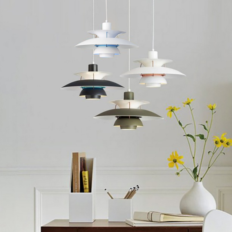 Lustre personalizável de vidro e alumínio, sala de estar, sala de jantar, quarto, varanda, iluminação de passarela