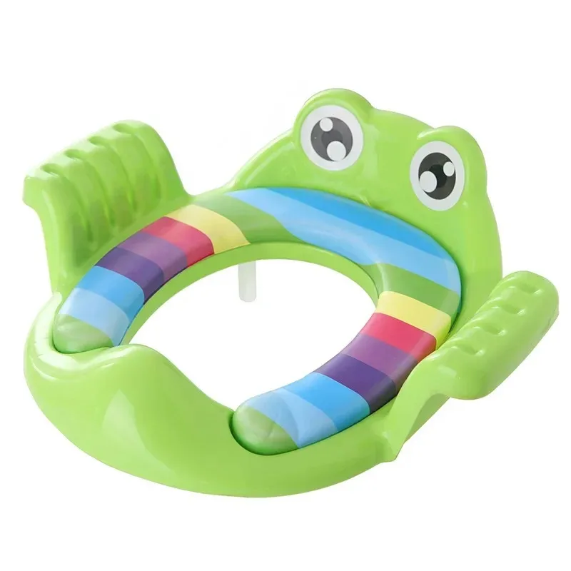 Bebê criança potty toalete trainer assento passo fezes escada cadeira de treinamento ajustável confortável dos desenhos animados bonito assento toalete para childr