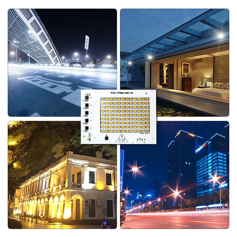 Chip lampada a LED SMD2835 Perline luminose AC 220V 230V 240V 10W 20W 30W 50W 100W Fai da te per proiettore esterno Bianco freddo Bianco caldo