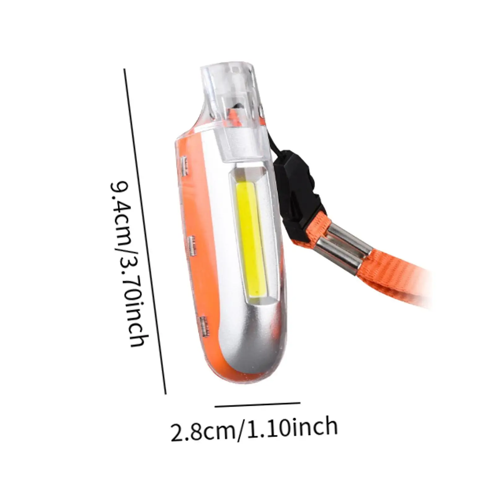 นกหวีด LED ไฟเตือนนกหวีดสําหรับการเดินป่ากิจกรรมกลางแจ้งแคมป์ปิ้ง