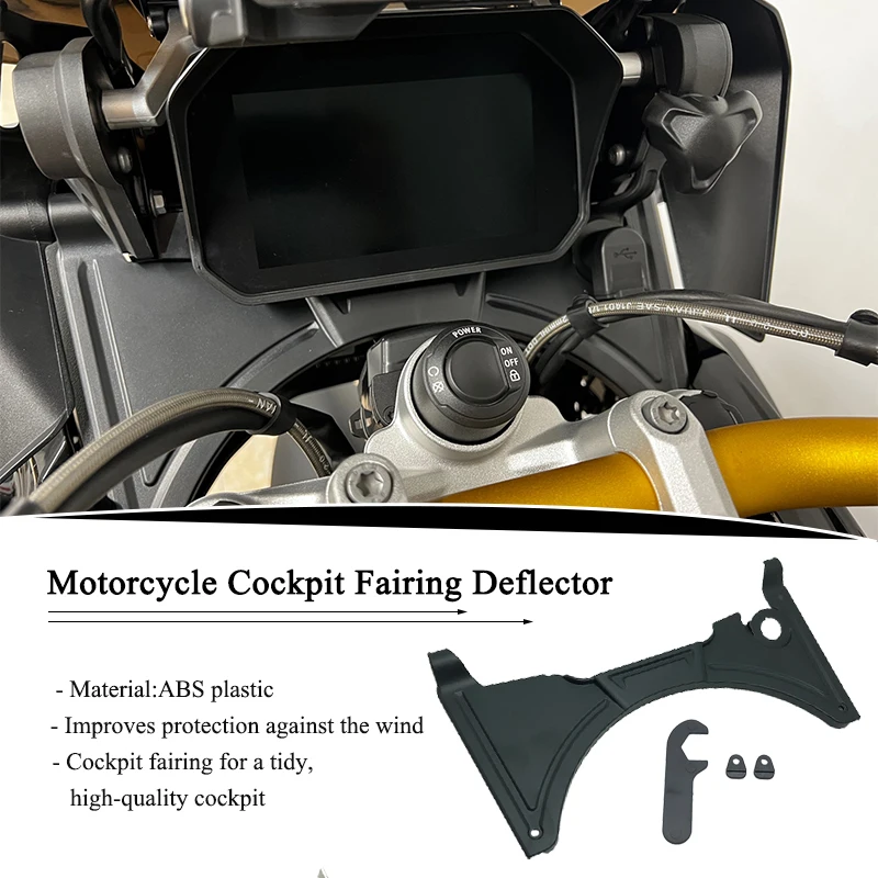Owiewka kokpitu motocykla dla BMW R1200GS R1250GS LC ADV Adventure R 1250 GS R 1200GS LC R1250 GS deflektor wznoszący 2013-2023