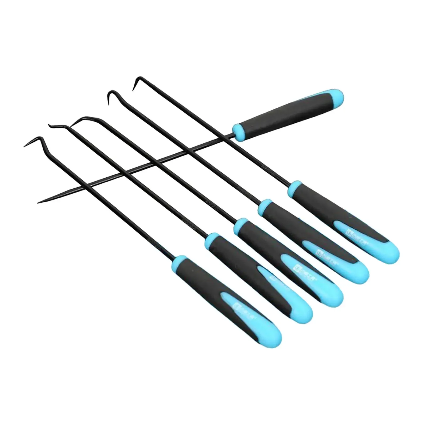 Conjunto de gancho de vedação de óleo, 6 peças, 240mm, resistente, portátil, anel o/removedor de junta, para veículos industriais/caminhão, manutenção de oficina