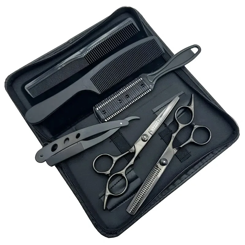 Kappersschaar Set, 6 Inch Haar Dunner Schaar Haar Knippen Styling Accessoires Gereedschap Kit Voor Kapper