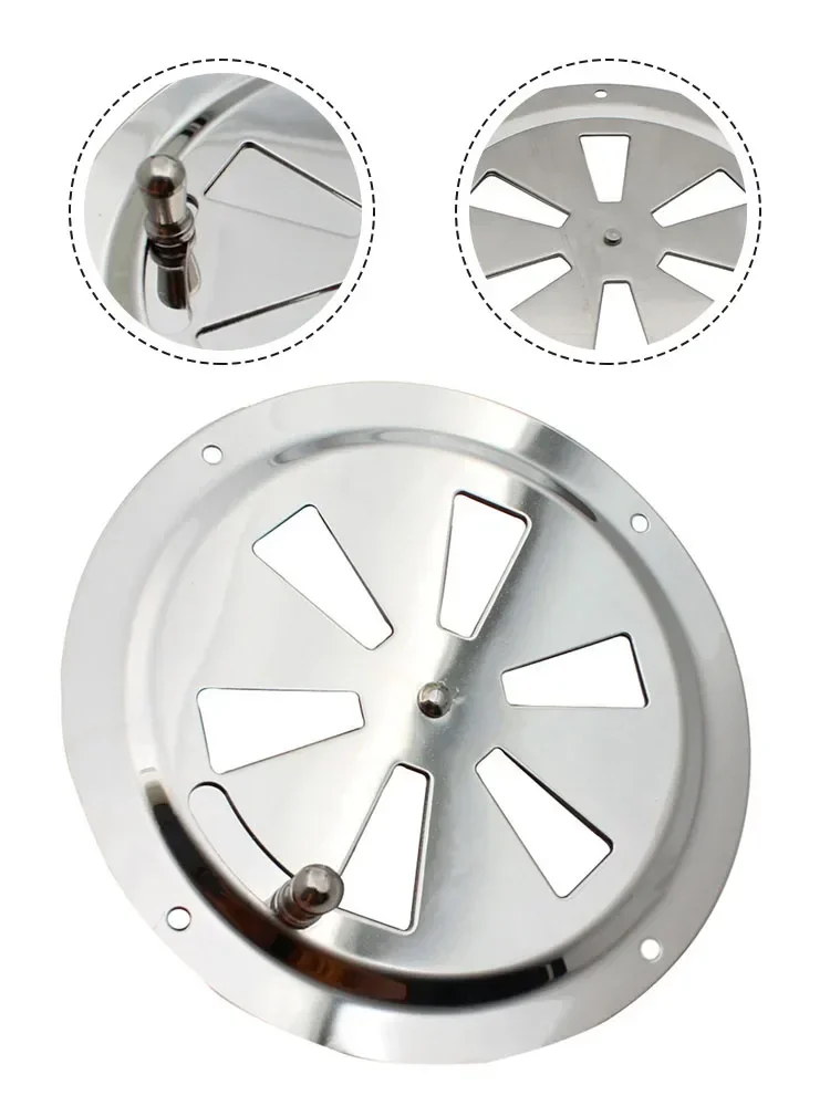 ステンレス鋼316換気ブレードプレート、開口部パネル、ヨット、RVの防止、家の改修の装飾、1個