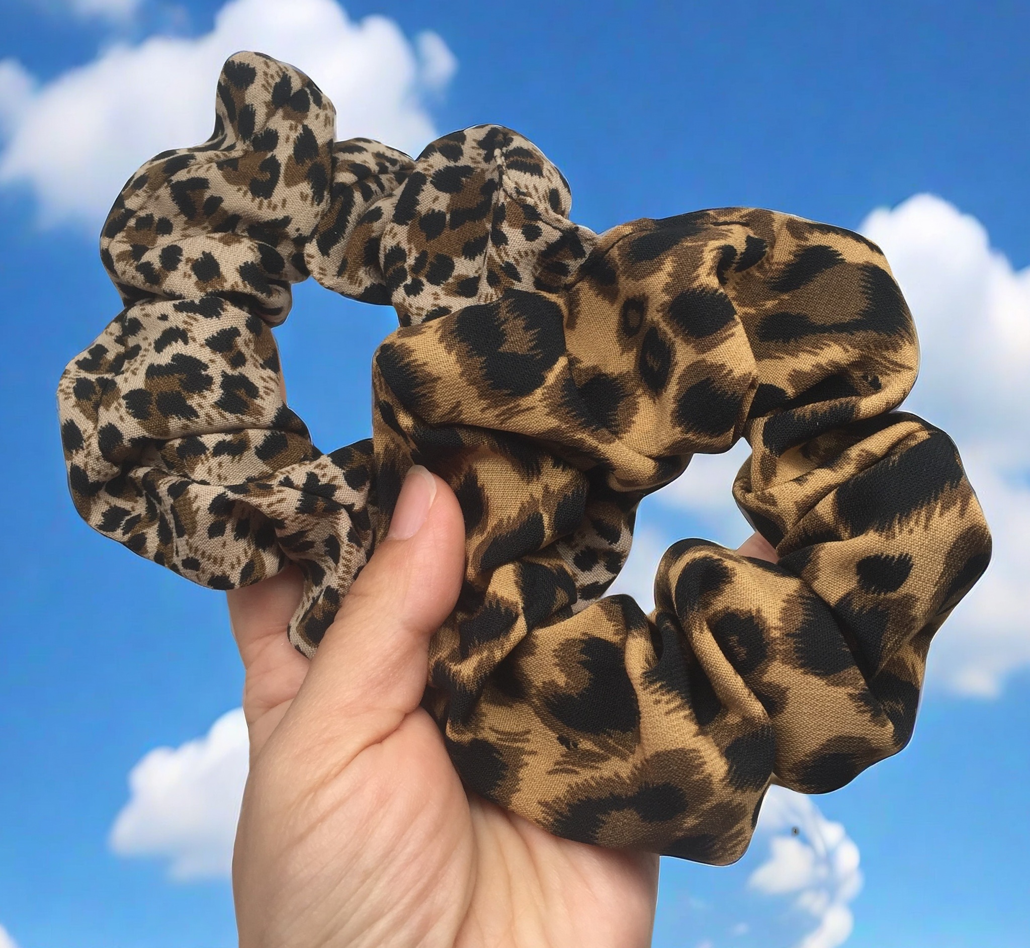 Luipaardprint Scrunchies Haarband Haartouw Hoge elasticiteit Elastische haarband Paardenstaarthouder Elegante dames haaraccessoires