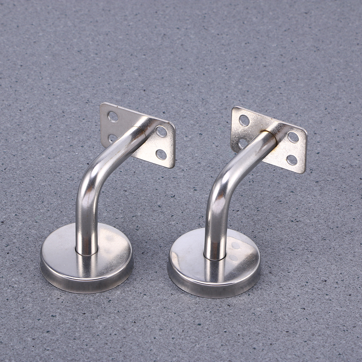 3 Stück Edelstahl-Handlaufhalterungen, einfach zu installierende Wandstützen für Treppenschiene, Bannister-Stütze, Handlaufhalterung