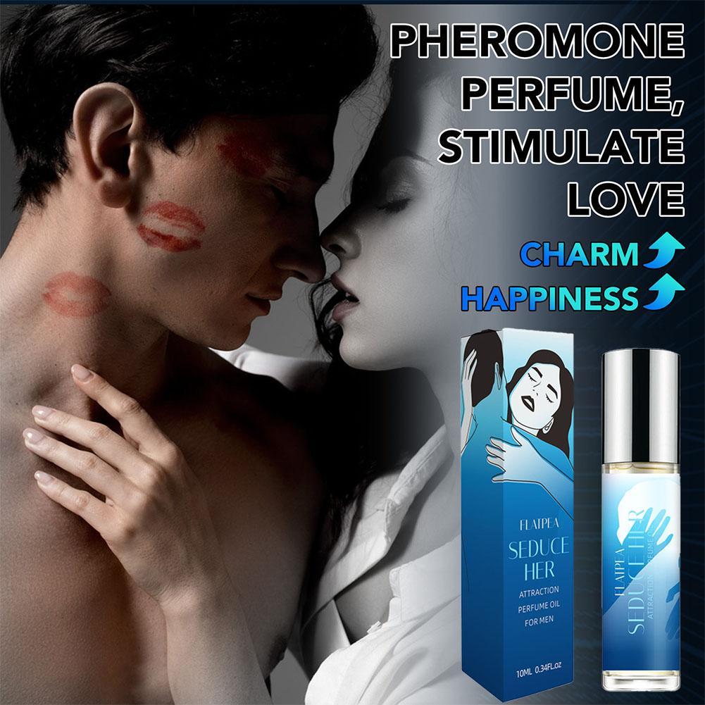 Fragancia duradera para hombre, 10ml, fresco, grupo pequeño, atmósfera romántica, fecha, Perfume de coqueteo