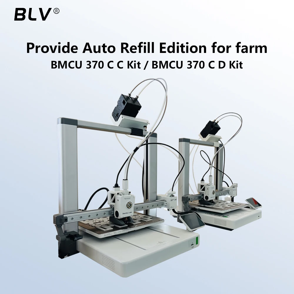 BLV BMCU 370C soluções AMS MMU de código aberto AMS lite 370 130 BMCU370 suporte para recarga automática fazenda