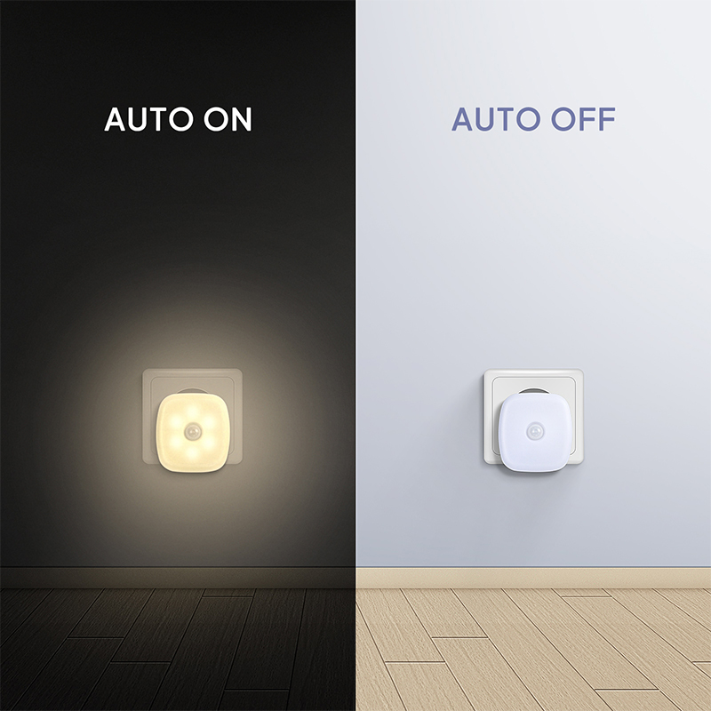 Nachtlicht Motion Sensor EU Stecker LED Lampen kinder Nacht Licht Drahtlose Nacht Lampe Für WC Nachttisch Schlafzimmer Flur