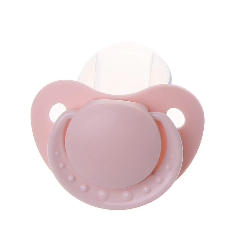 Reduces Snoring Pacifier for Adult Babies with Large Handle Large Shield Silicone Adult Pacifier Color