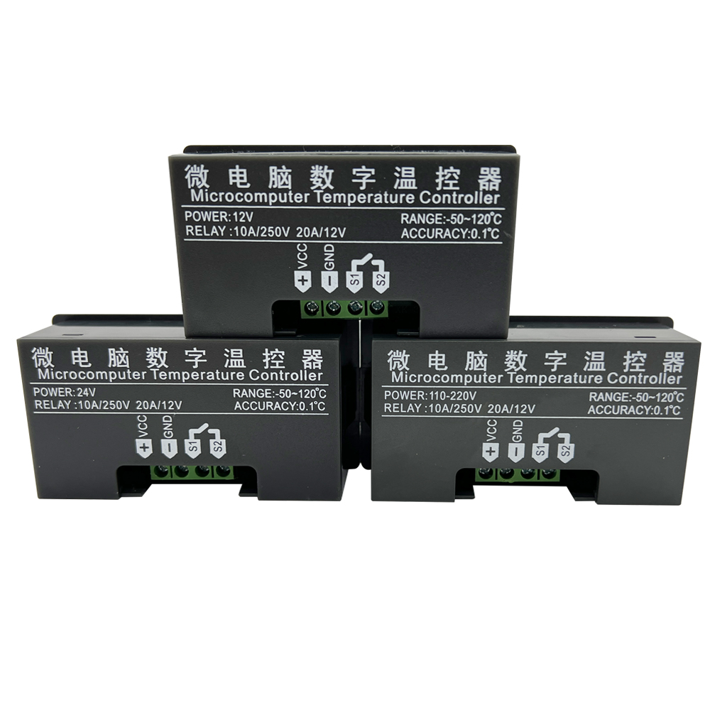 Цифровой мини-регулятор температуры W3230, 12 В, 24 В, 220 В, регулятор термостата, регулятор нагрева и охлаждения, Терморегулятор с датчиком