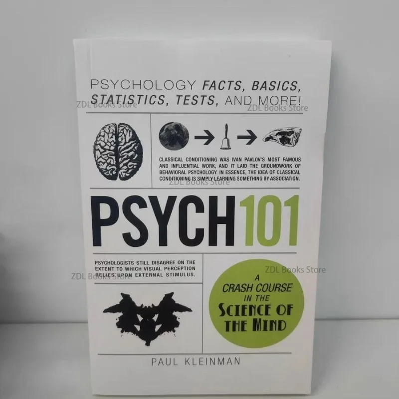 Psych 101 By Paul Kleinman A Crash Couse in The Science of The Mind 人気の心理学参考書 英語書籍 ペーパーバック