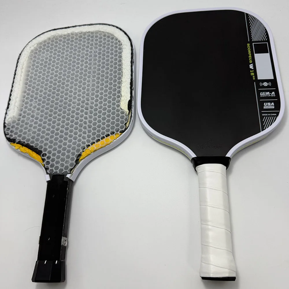 2025 Nowa rakietka do pickleballa Ben Johns Perseus Pro IV 14 mm/16 mm GEN 4 TFP Foam Core z powierzchnią z włókna węglowego Toray T700