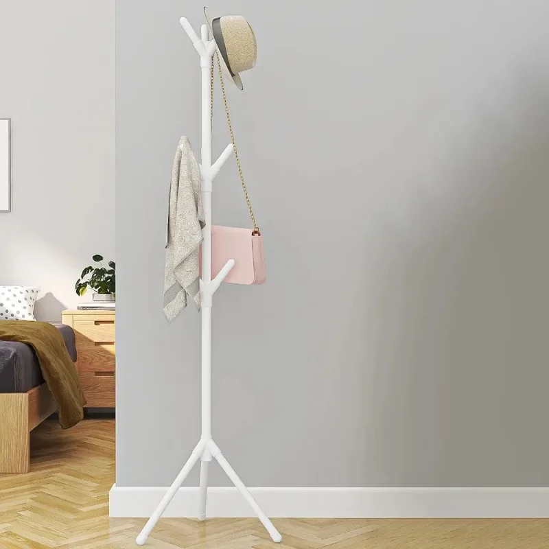 Floor Standing Clothes Rack Household Simple Hats Shelf Easy To Install Light Luxury Clothes Shelves Modern Simple Coat Racks