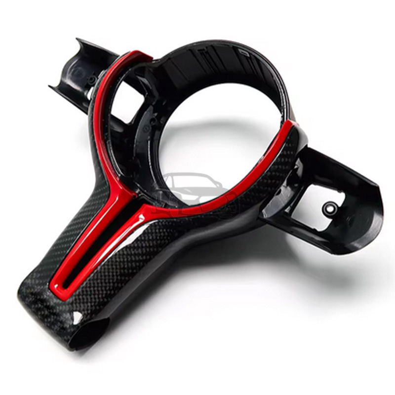 Stuurwiel Trim True carbon frame Voor BMW M Serie F80 F82 F10 F06 F12 F13 F15 F16 M-sport F20 F22 F30 F31 F32 F33 F36