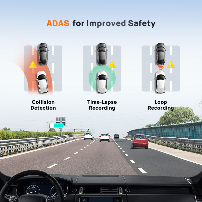 2024 neue 70mai Dash Cam A510 1944P HDR GPS ADAS 4G Konnektivität 70mai 4G Front Cam A510 Auto DVR 24H Parkplatz Unterstützung Hinten Cam