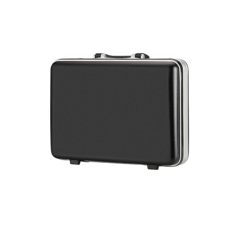 Aluminum Frame Hard Shell Business Laptop Briefcase - Anti-Theft Password Lock Portable Computer Bag for Travel