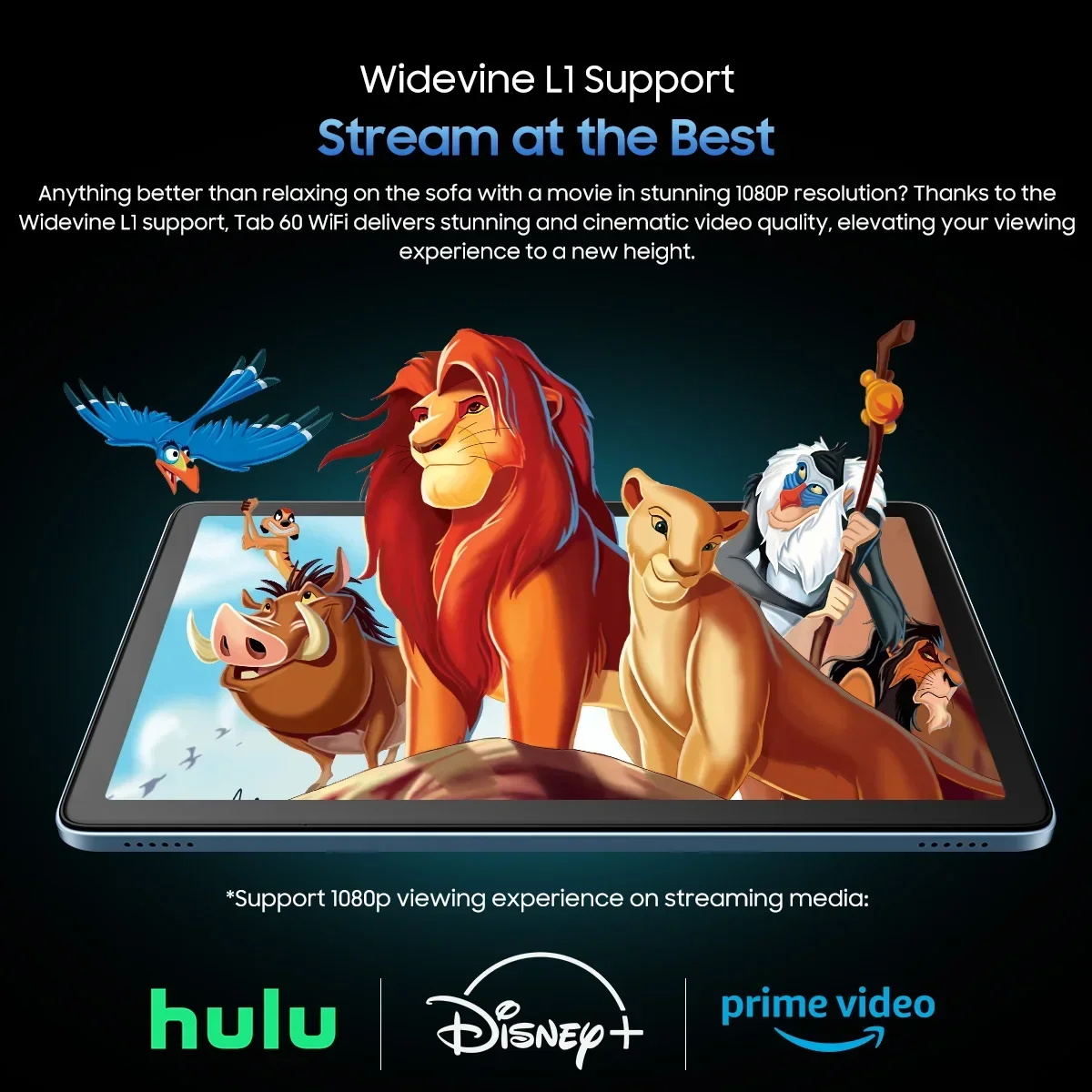 2025 New Blackview Tab 60 WIFI Tablet 10.1Inch IPS Display Widevine L1 Android 14 5100mAh Battery 12GB(4+8Expand) 128GB PC Pad