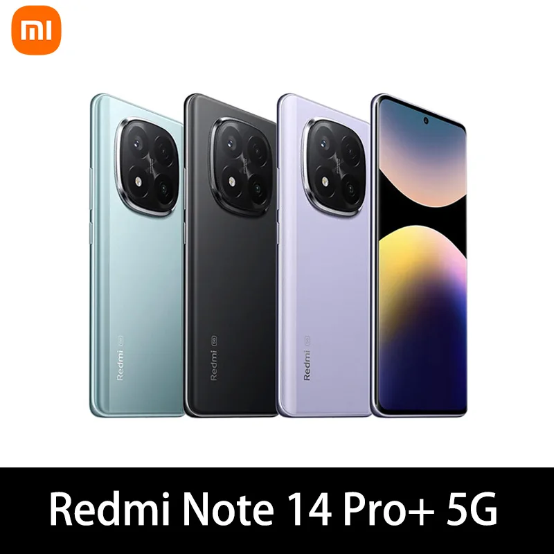 Estreno mundial Versión global Redmi Note 14 Pro+ 5G 14 pro plus Smartphone Snapdragon 7s Gen 3 Cámara trasera de 200MP