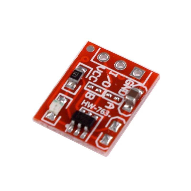 5/10 pces ttp223 módulo de interruptor de chave de toque botão de toque auto-travamento sem bloqueio interruptores capacitivos canal único para arduino l8