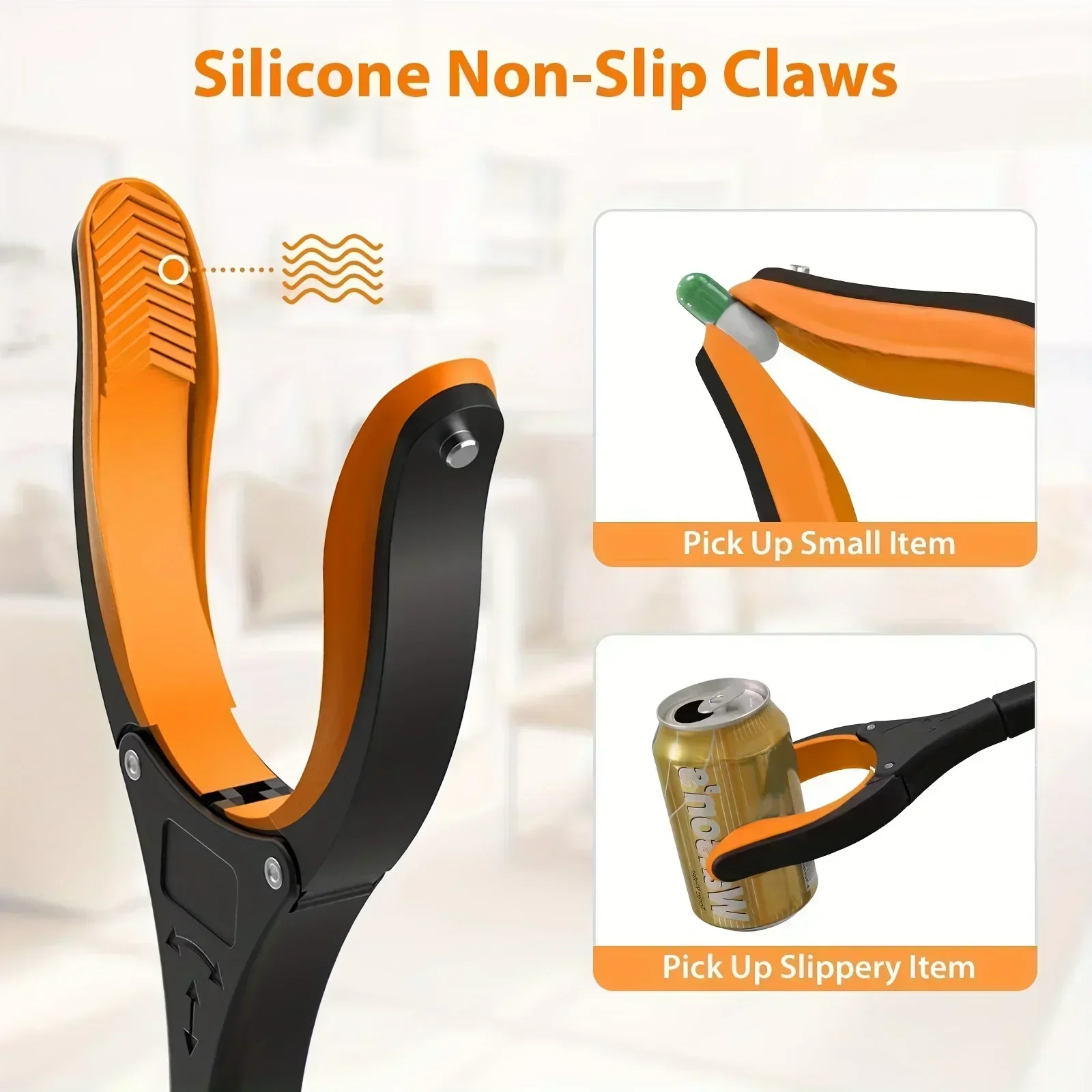 Garbage Picker Gripper met 360° °   Roterende clip, 32 inch lichtgewicht heavy-duty ouderen grijper, grijper, ouderen grijpgereedschap