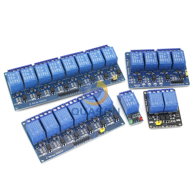 5V 12V1 2 4 6 8 Module Relay Với Optocoupler Ngõ Ra Relay 1 2 4 6 8 Cách module Relay Cho Arduino Còn Hàng