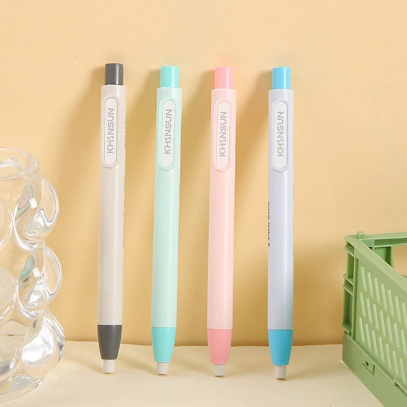Penna per cancellare con gomma da cancellare con nucleo sostituibile Gomma artistica retrattile e pushable per forniture di cancelleria per studenti e bambini