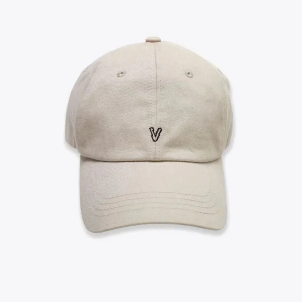 Kpopアイドルレイオーバーロゴ刺繍キャップ、野球帽、キムテヒョン