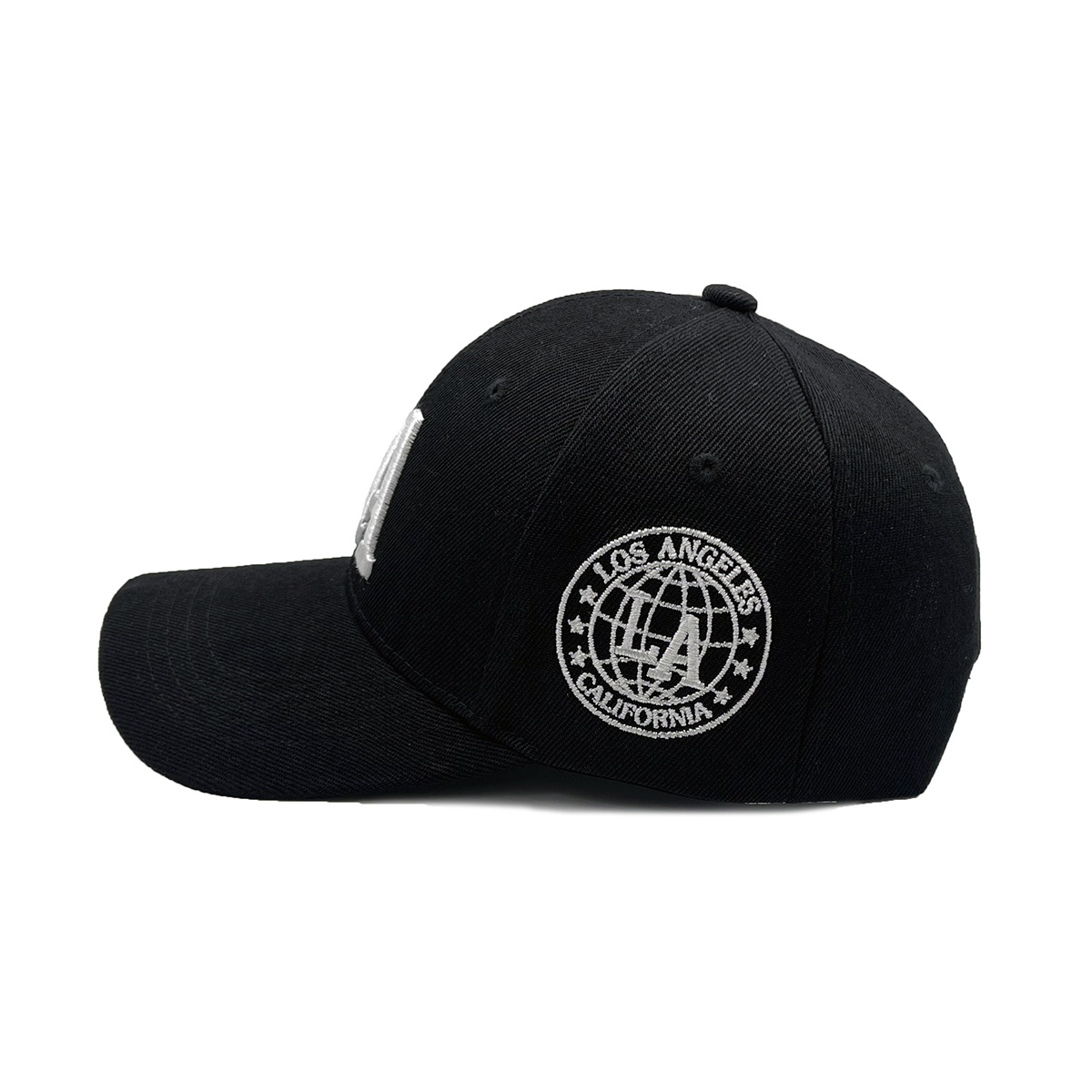 Baseball Caps LA Leter Embroidery Snapback Spring and Autumn Outdoor Adjustable Casual Hats Sunscreen Hat