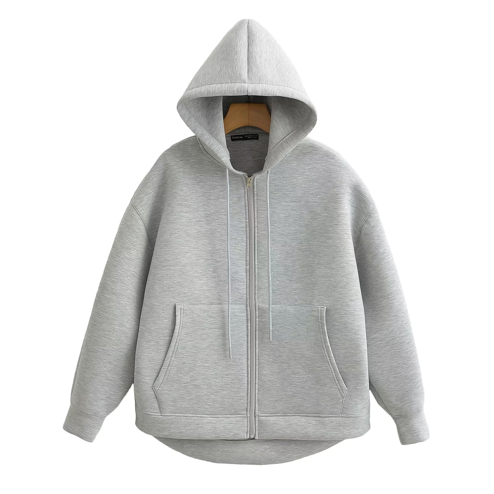 MUJER sweat à capuche zippé femmes automne sweat à capuche femme à manches longues surdimensionné femmes sweats sweat à capuche zippé femmes vestes