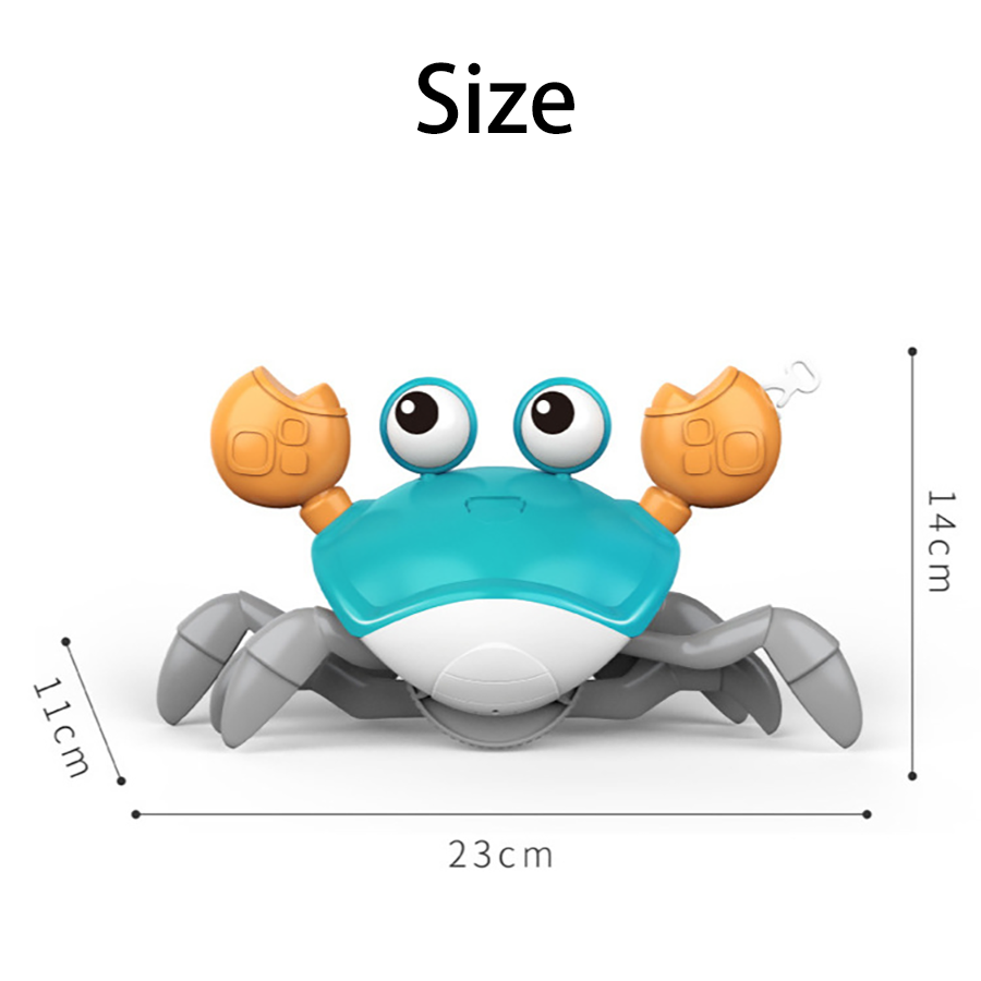 Kinderuhrwerk-Krabben-Oktopus-Spielzeug kann geschleppt und schwimmen